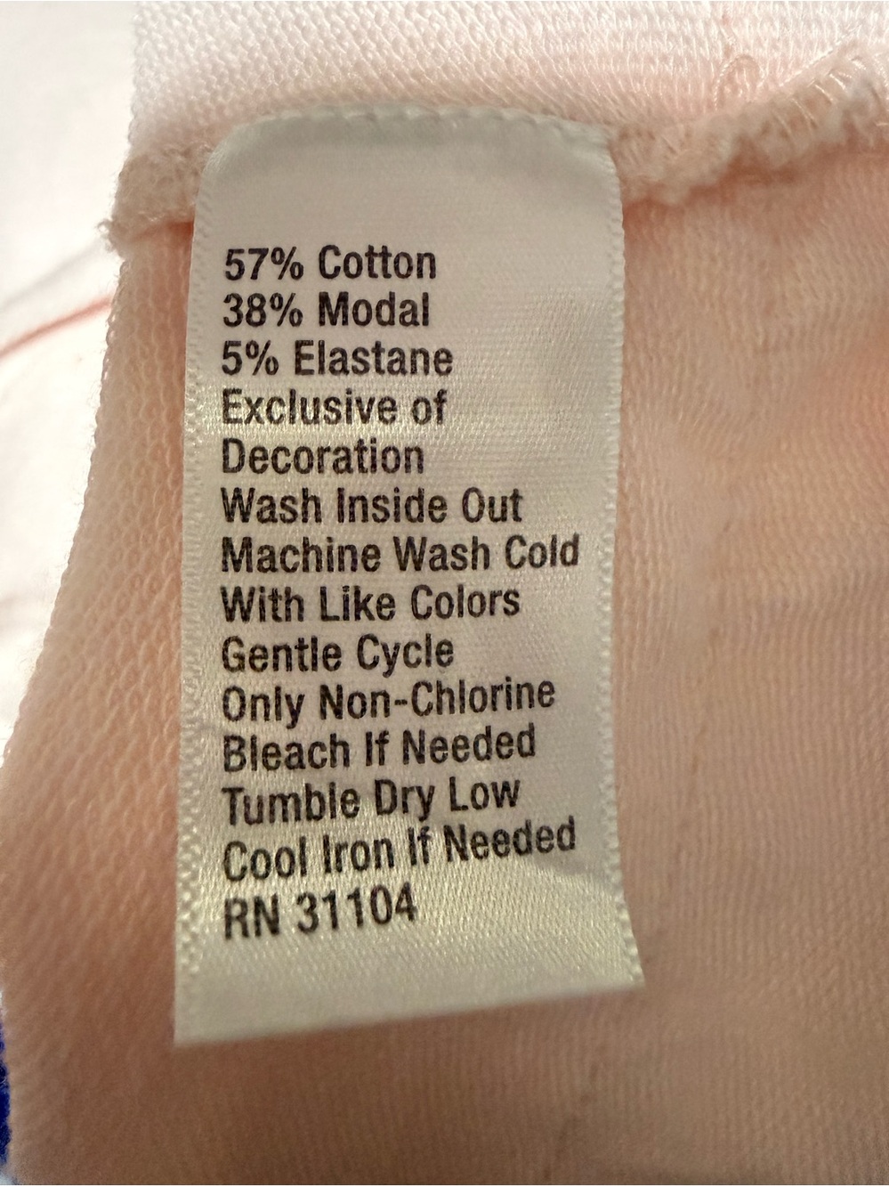Women’s Size 1X Blush Pink Pom-Pom Trim Top – Like New - Picture 6 of 6